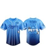 2026 Kansas City Royals Fur Family Pet Game Night Jersey