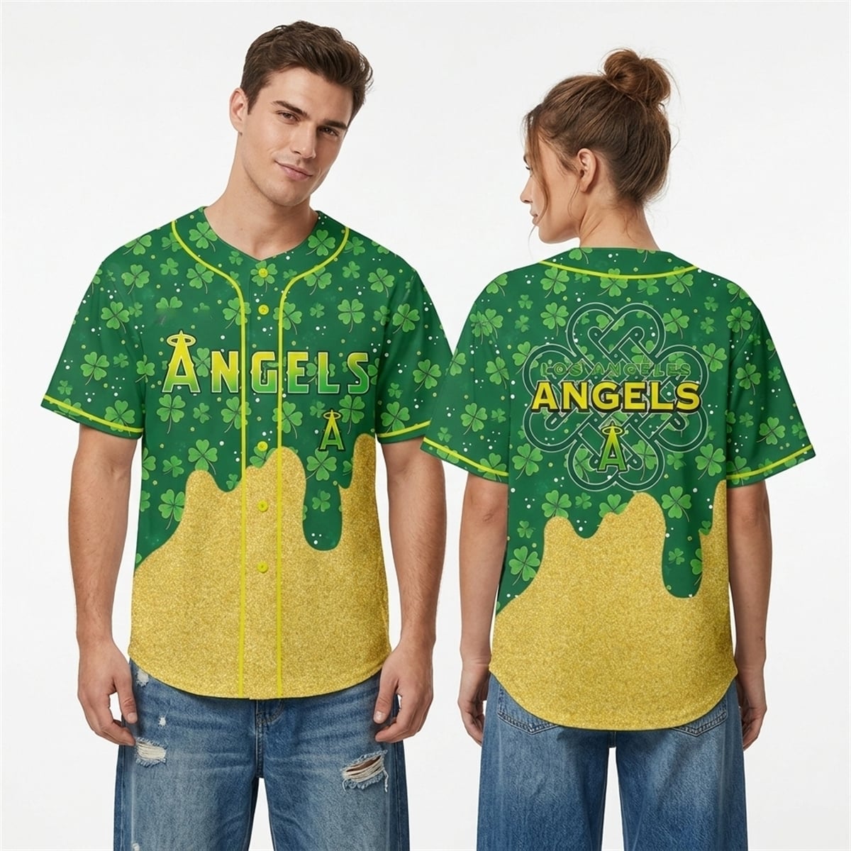 2026 LA Angels Happy St Patrick's Day Jersey 2026 LA Angels Happy St Patrick's Day Jersey