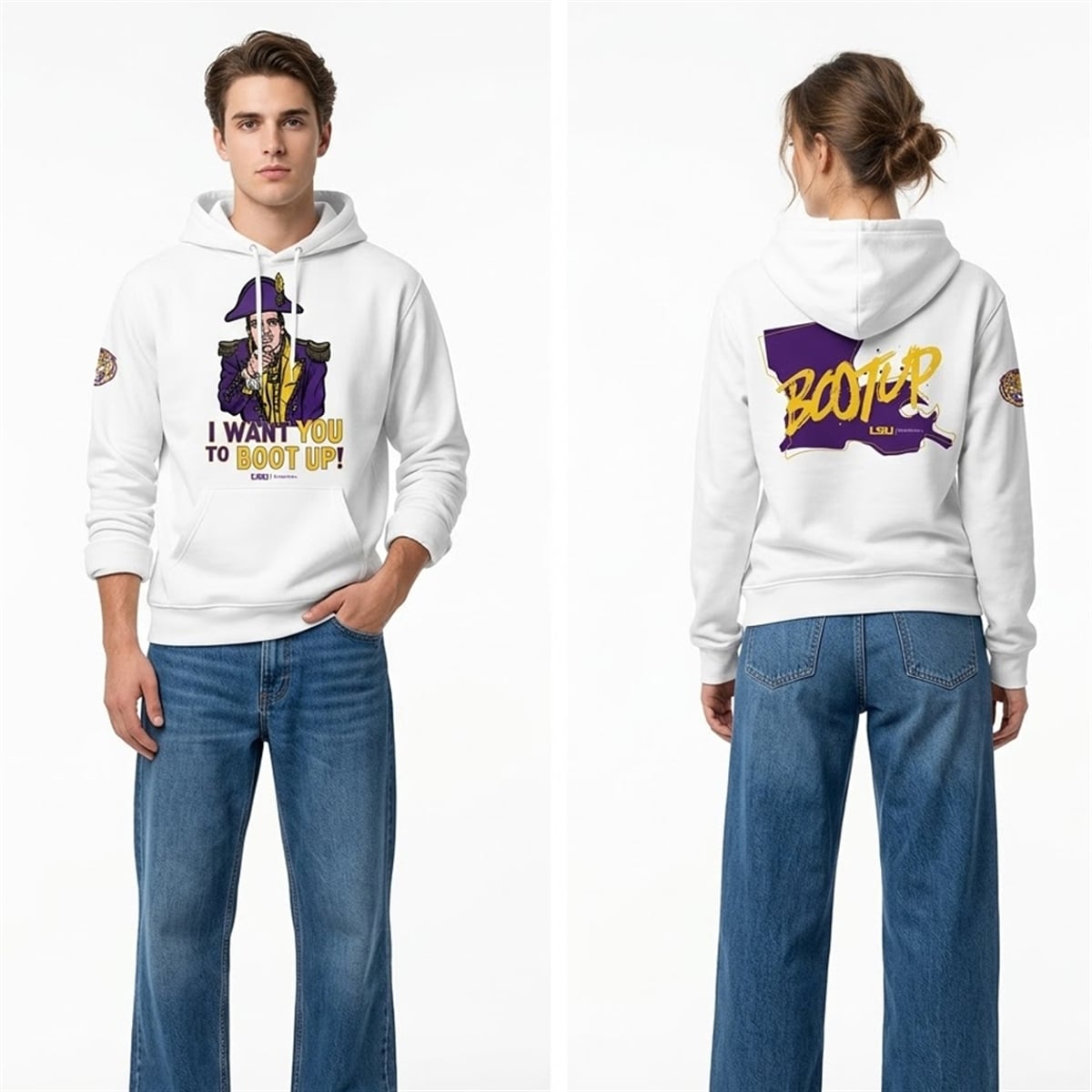 2026 LSU Tigers Basketball I Want You To Boot Up Hoodie 9 2026 LSU Tigers Basketball I Want You To Boot Up Hoodie 9