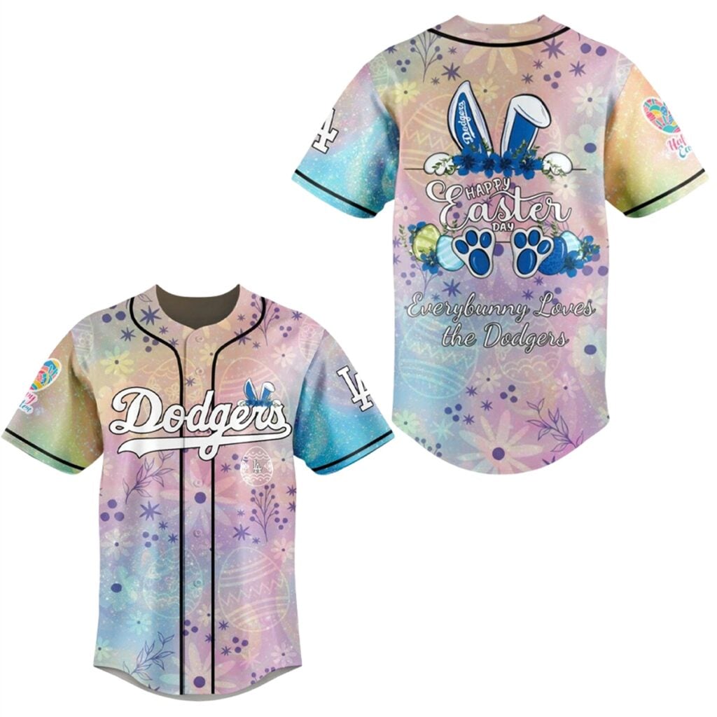 2026 Los Angeles Dodgers Happy Easter's Day Jersey 6 2026 Los Angeles Dodgers Happy Easters Day Jersey 0