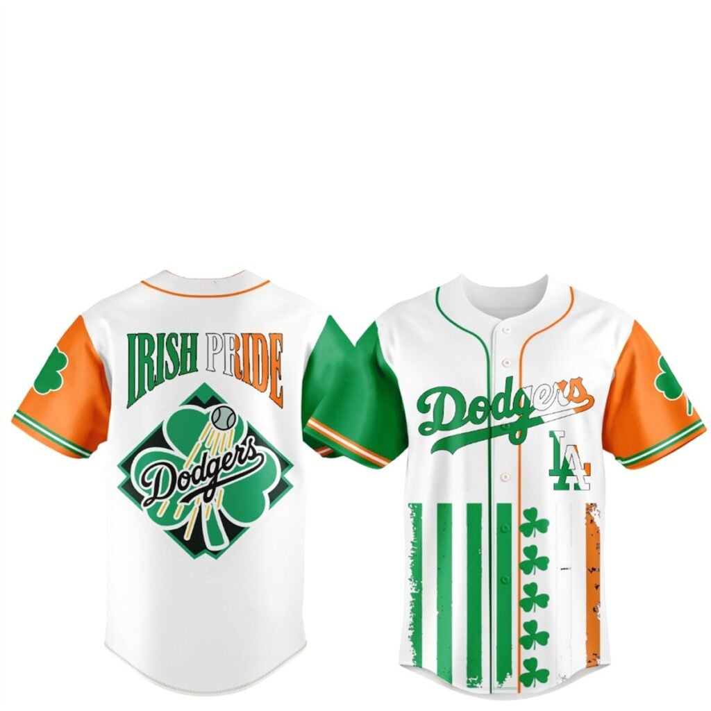 2026 Los Angeles Dodgers Irish Pride Night Jersey 4 2026 Los Angeles Dodgers Irish Pride Night Jersey 1