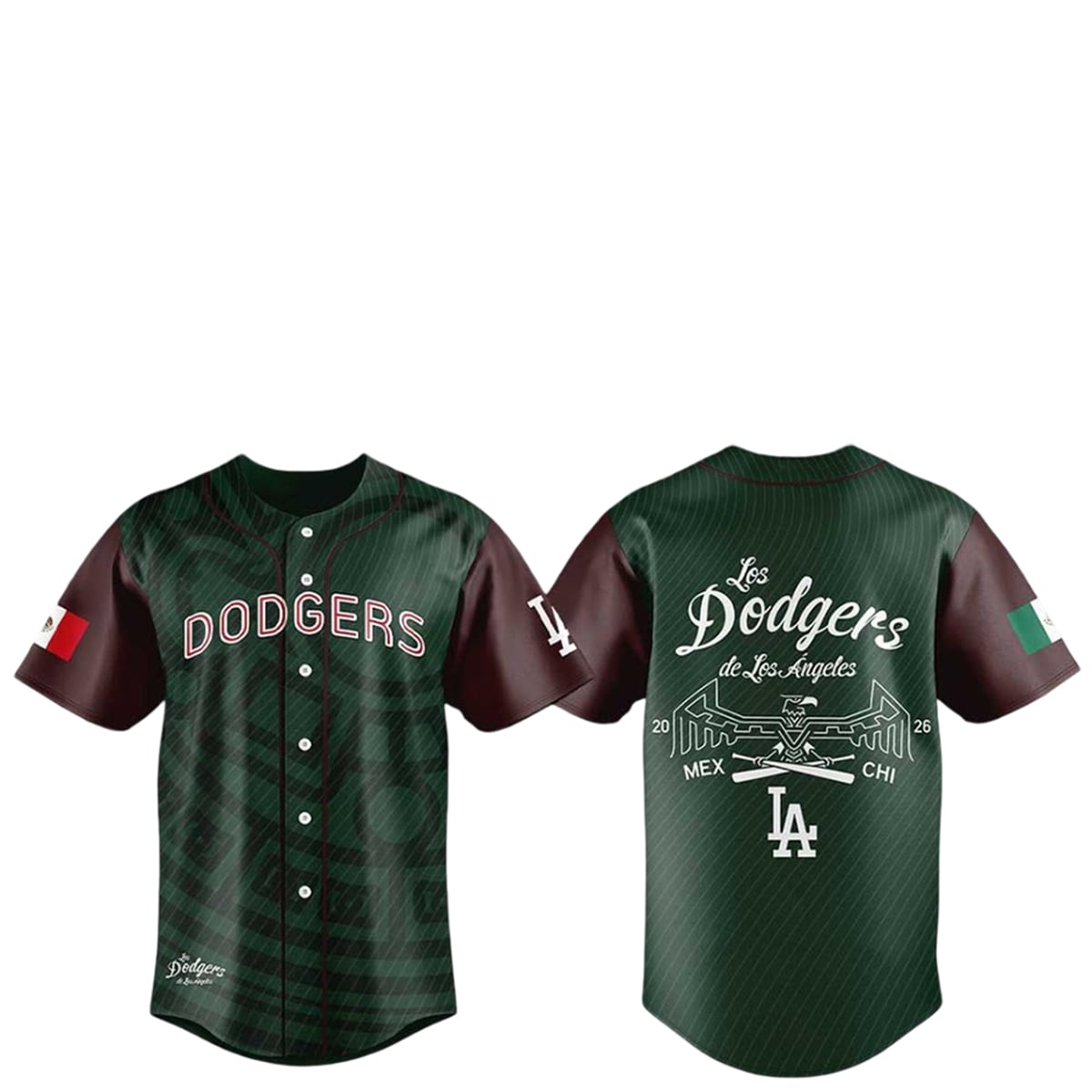 2026 Los Angeles Dodgers Mexican Heritage Honor Night Jersey 1 2026 Los Angeles Dodgers Mexican Heritage Honor Night Jersey 1
