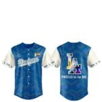 2026 Los Angeles Dodgers Pride Night Pround To Be Me Jersey