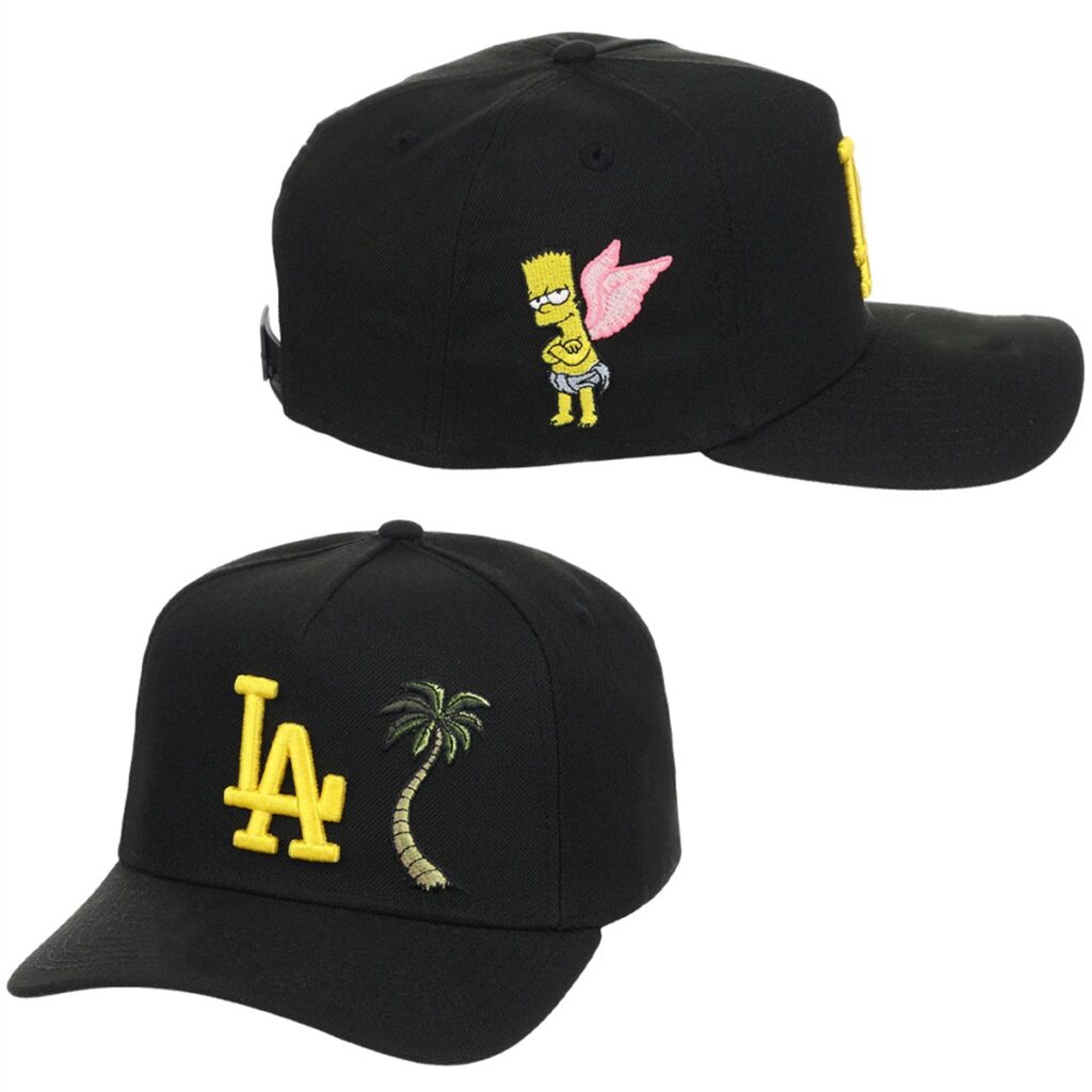 2026 Los Angeles Dodgers Simpsons Palm Hat 4 2026 Los Angeles Dodgers Simpsons Palm Hat 1