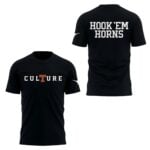 2026 Matthew McConaughey Texas Longhorns Culture Hook Em Horns Shirt