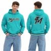 2026 Miami Marlins Uniform Teal Game Day Hoodie 2