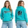 2026 Miami Marlins Uniform Teal Game Day Hoodie 3