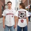 2026 Milwaukee Brewers Bruno Mars The Romantic Tour Jersey 4