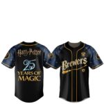 2026 Milwaukee Brewers Harry Potter 25 Years of Magic Game Night Jersey