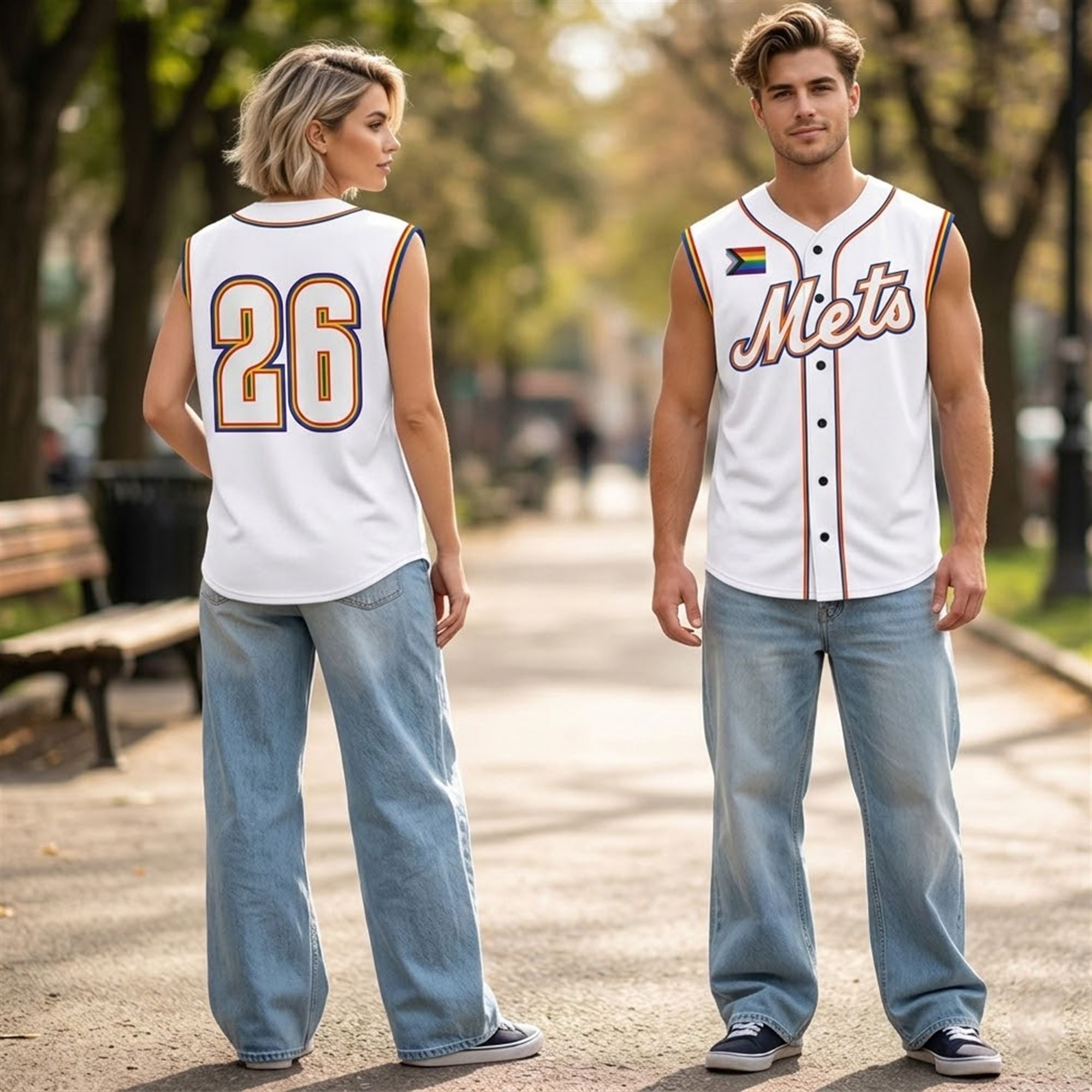 2026 NY Mets Pride Sleeveless Jersey Giveaway 2026 NY Mets Pride Sleeveless Jersey Giveaway