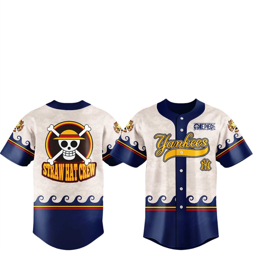 2026 NY Yankees One Piece Night Straw Hat Crew Jersey 1