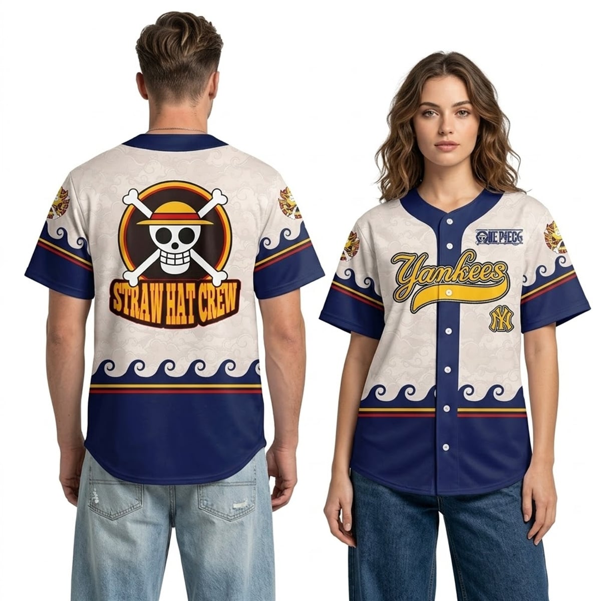 2026 NY Yankees One Piece Night Straw Hat Crew Jersey 2 2026 NY Yankees One Piece Night Straw Hat Crew Jersey 2