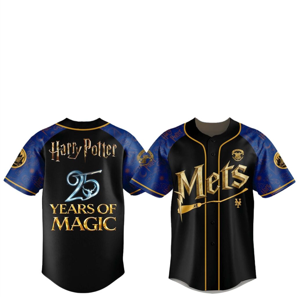 2026 New York Mets Harry Potter 25 Years of Magic Game Night Jersey 1