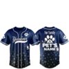 2026 New York Yankees Fur Family Pet Game Night Jersey 1
