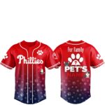 2026 Philadelphia Phillies Fur Family Pet Game Night Jersey