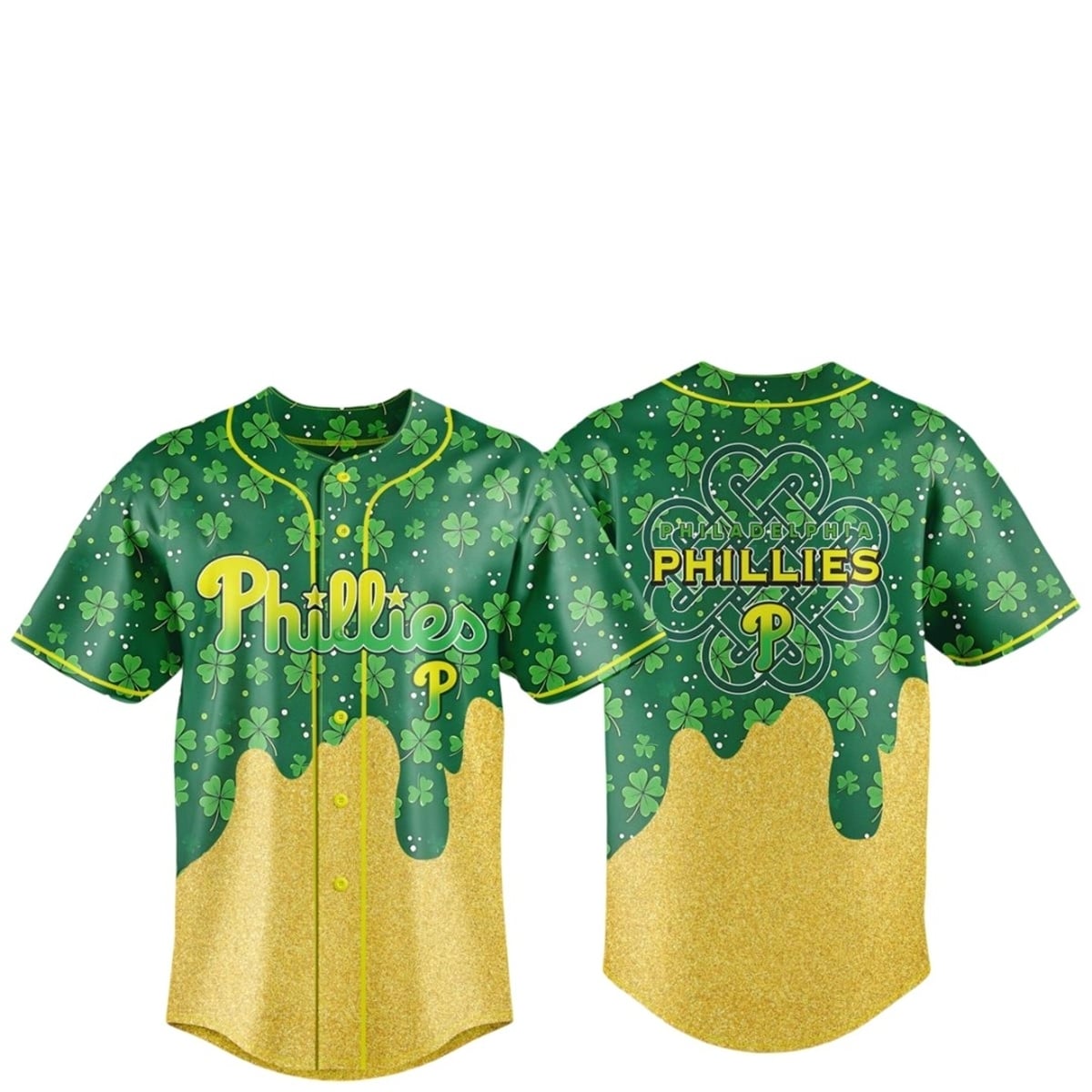 2026 Phillies Happy St Patrick's Day Jersey 1 2026 Phillies Happy St Patricks Day Jersey 1