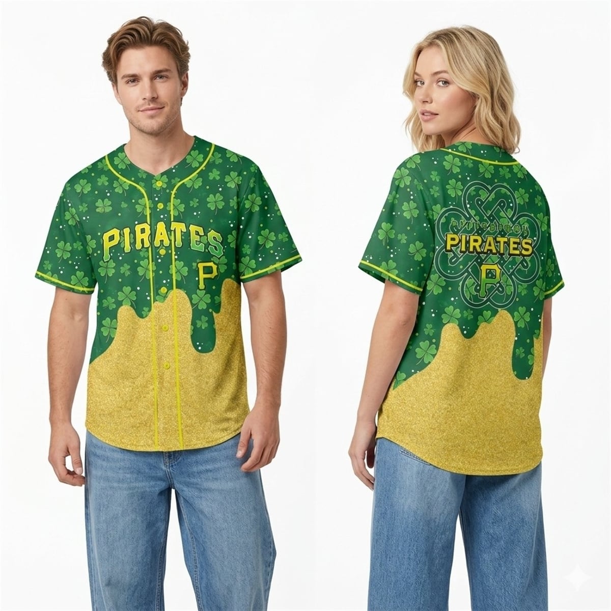 2026 Pirates Happy St Patrick's Day Jersey 2026 Pirates Happy St Patrick's Day Jersey