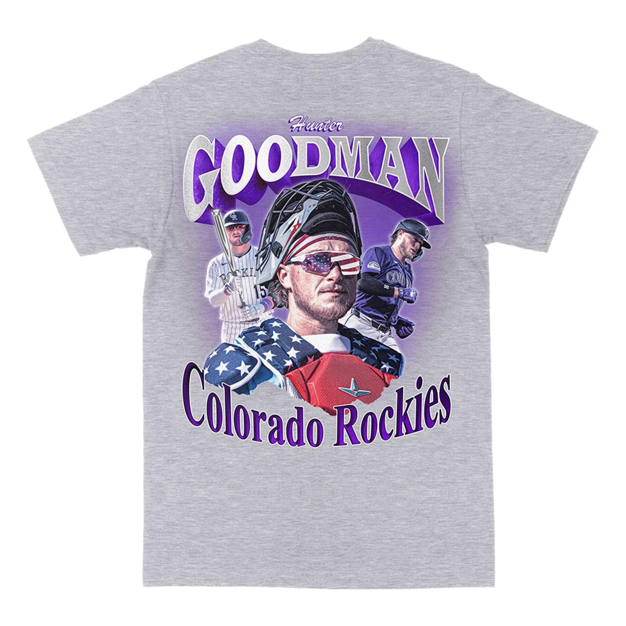 2026 Rockies Hunter Goodman T-shirt Giveaway 1 2026 Rockies Hunter Goodman T shirt Giveaway 1