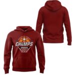 2026 SEC Tournament Champions Arkansas Razorbacks Men's Basketball Hoodie