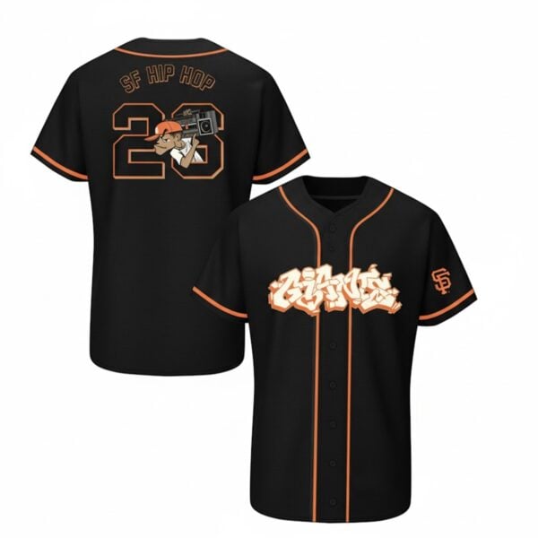 2026 San Francisco Giants National Hip Hop Night Jersey Giveaway 1
