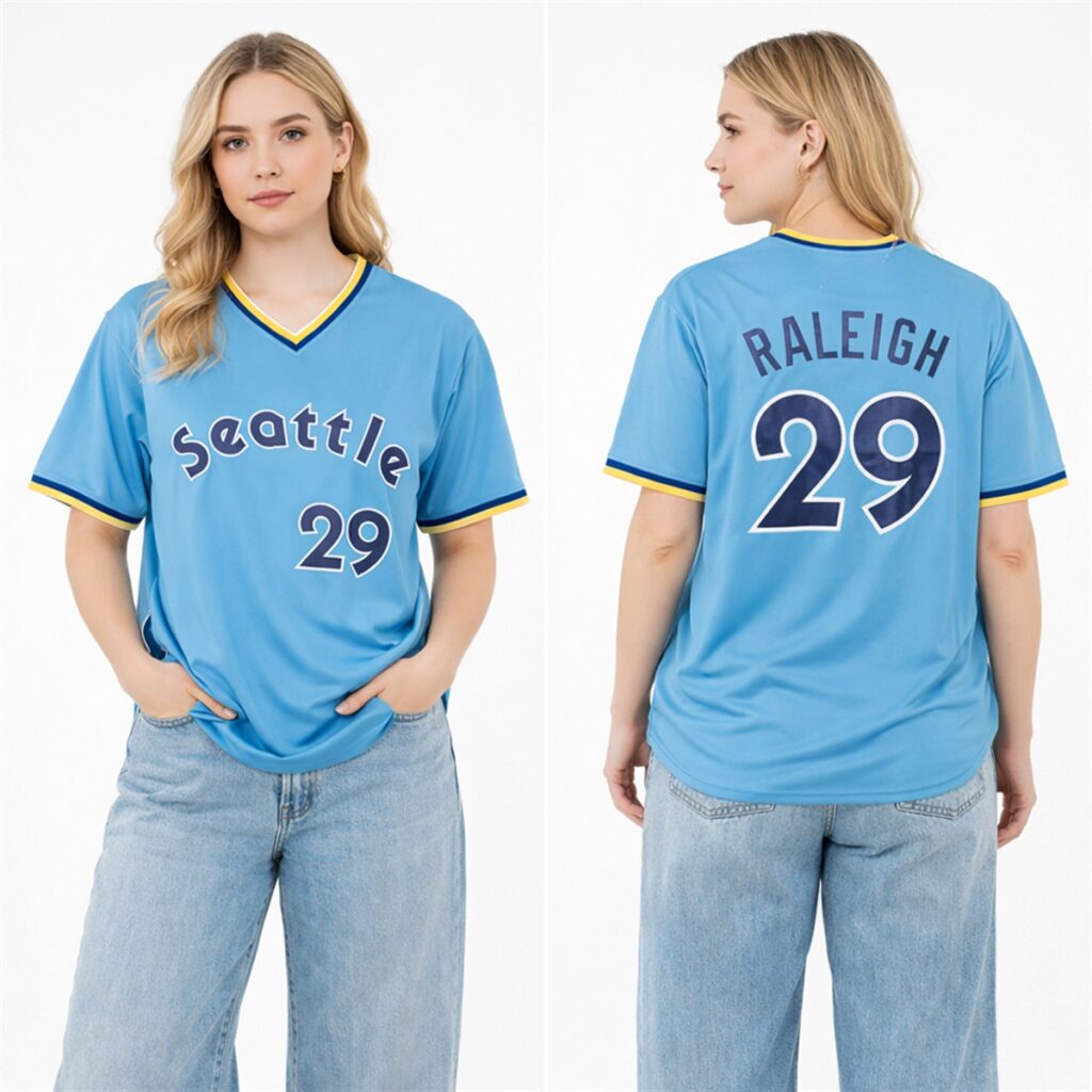 Seattle Mariners Cal Raleigh '70s Jersey Night 2026 Giveaway - Grishko
