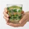 2026 St Patricks Day Lucky Leprechaun Whiskey Glass 2