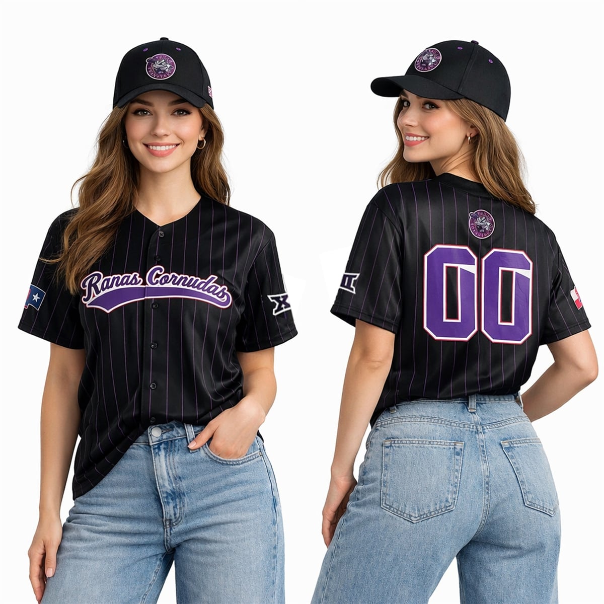 2026 TCU Baseball Ranas Cornudas Jersey 4 2026 TCU Baseball Ranas Cornudas Jersey 4