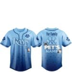 2026 Tampa Bay Rays Fur Family Pet Game Night Jersey