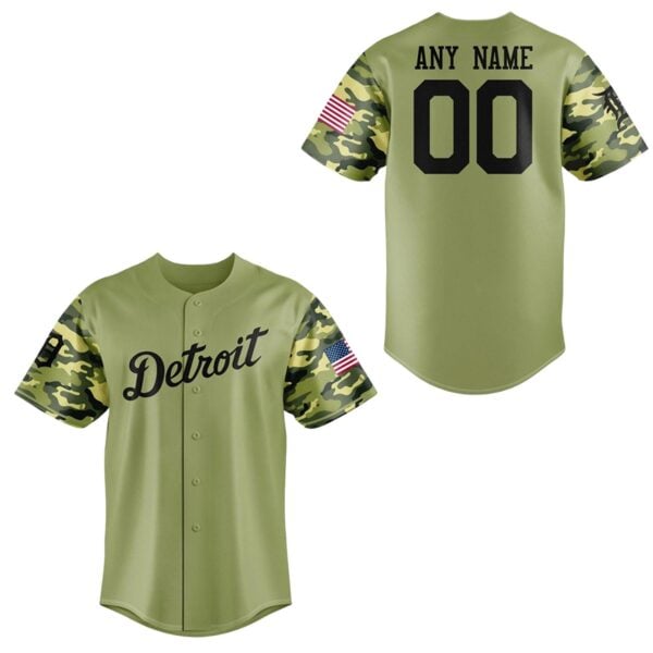 2026 Tigers Military Appreciation Night Jersey Giveaway 0