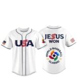 2026 USA Baseball World Baseball Classic Jesus Won Jersey