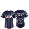2026 USA Baseball World Baseball Classic Jesus Won Jersey 4
