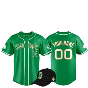 Red Sox 2026 St Patrick Day Jersey Hat 1