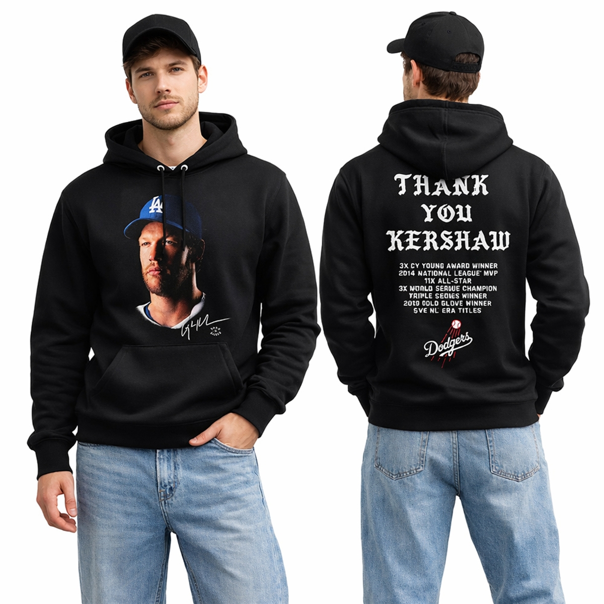 2026 Los Angeles Dodgers Thank You Clayton Kershaw Shirt 4 3 2026 Los Angeles Dodgers Thank You Clayton Kershaw Hoodie