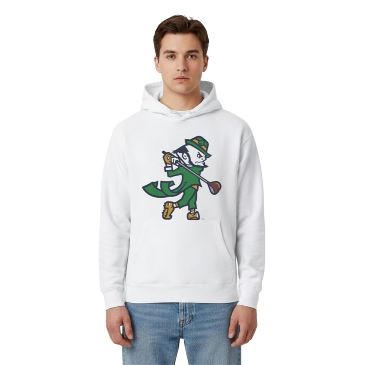 2026 Notre Dame Golf Leprechaun Shirt 5 3 2026 Notre Dame Golf Leprechaun Hoodie