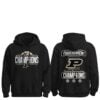 2026 Purdue Boilermakers 3 Time BIG Ten Men's Basketball Tournament Champions Shirt 7 3 2026 Purdue Boilermakers 3 Time BIG Ten Mens Basketball Tournament Champions Hoodie