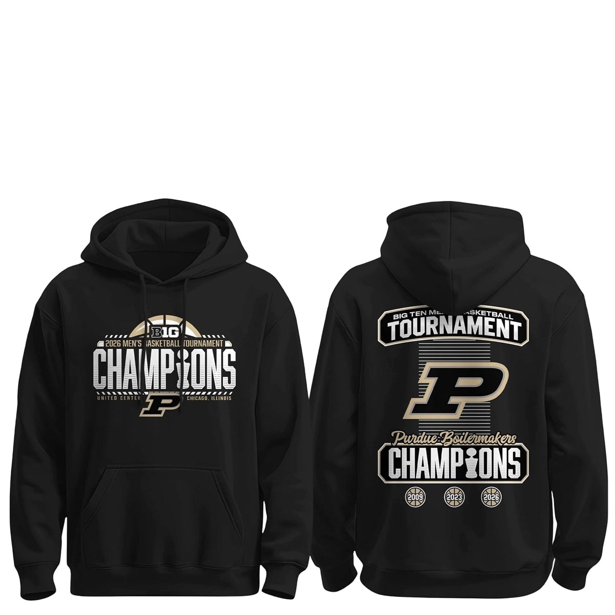 2026 Purdue Boilermakers 3 Time BIG Ten Men's Basketball Tournament Champions Shirt 3 3 2026 Purdue Boilermakers 3 Time BIG Ten Mens Basketball Tournament Champions Hoodie