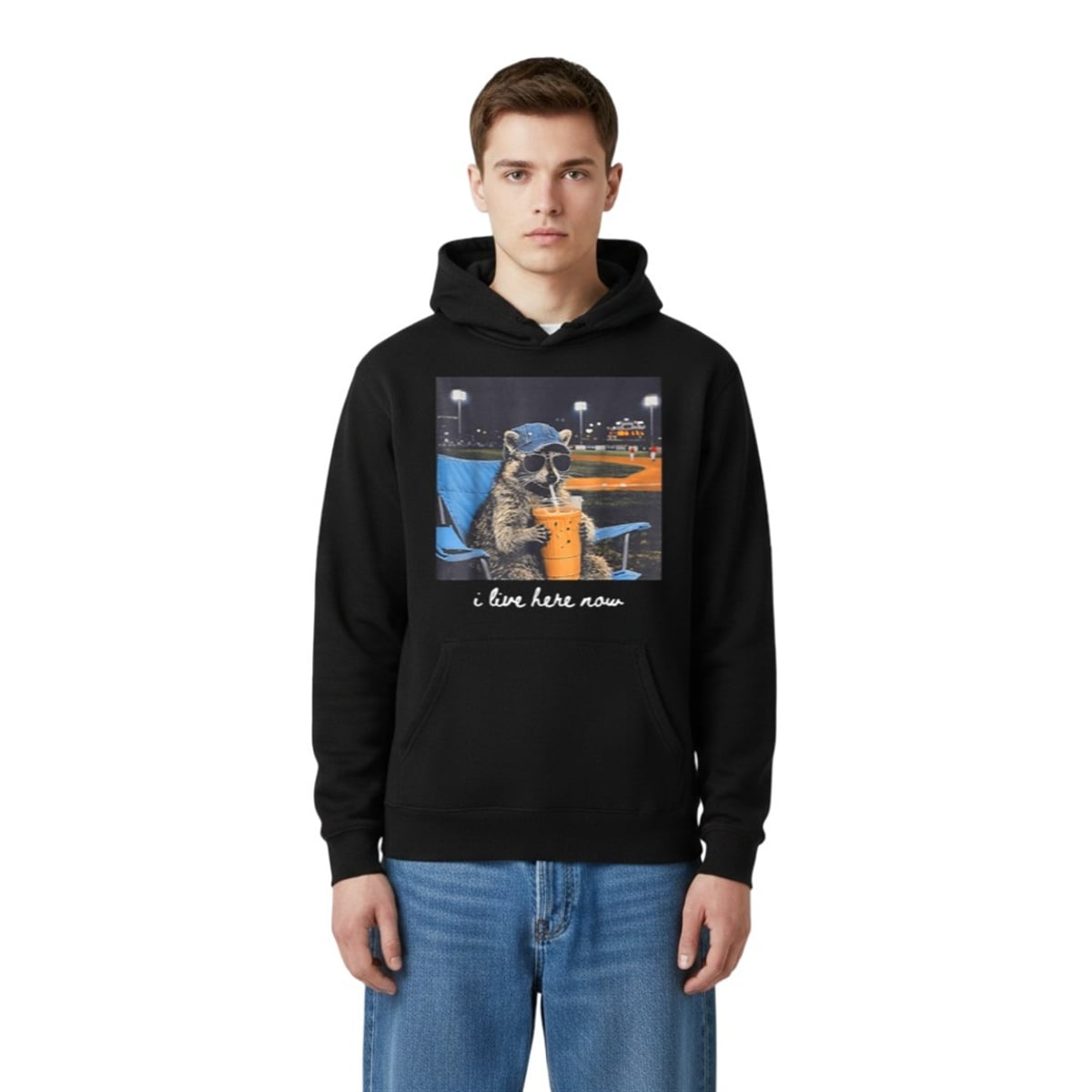 I Live Here Now Raccoon Shirt 5 3 I Live Here Now Raccoon Hoodie