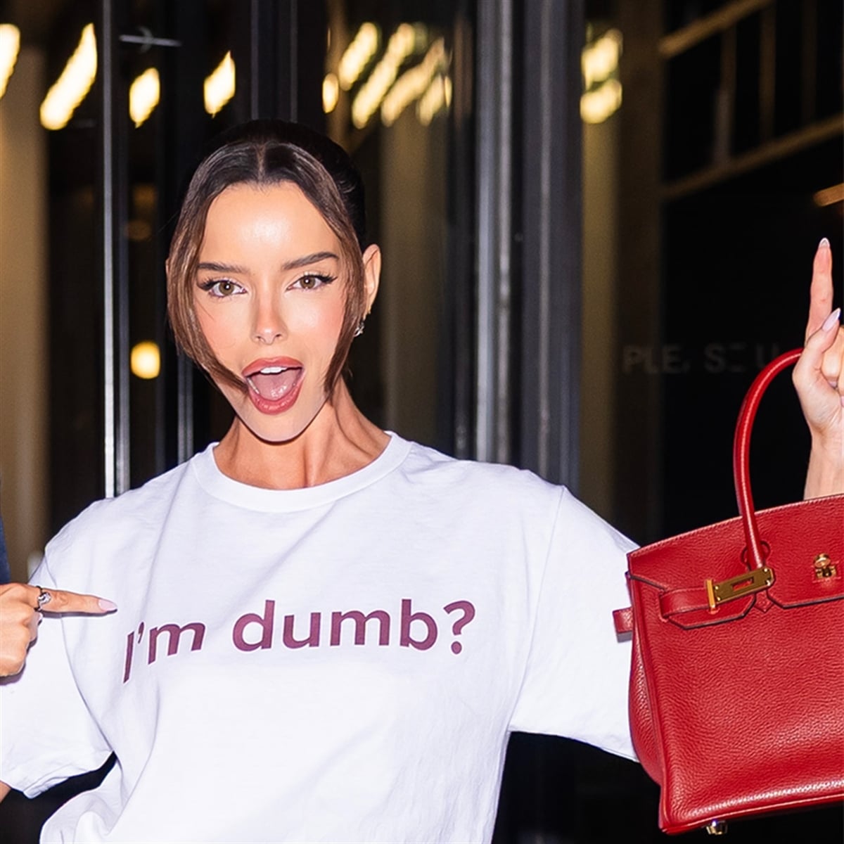 Maura Higgins I'm Dumb Shirt