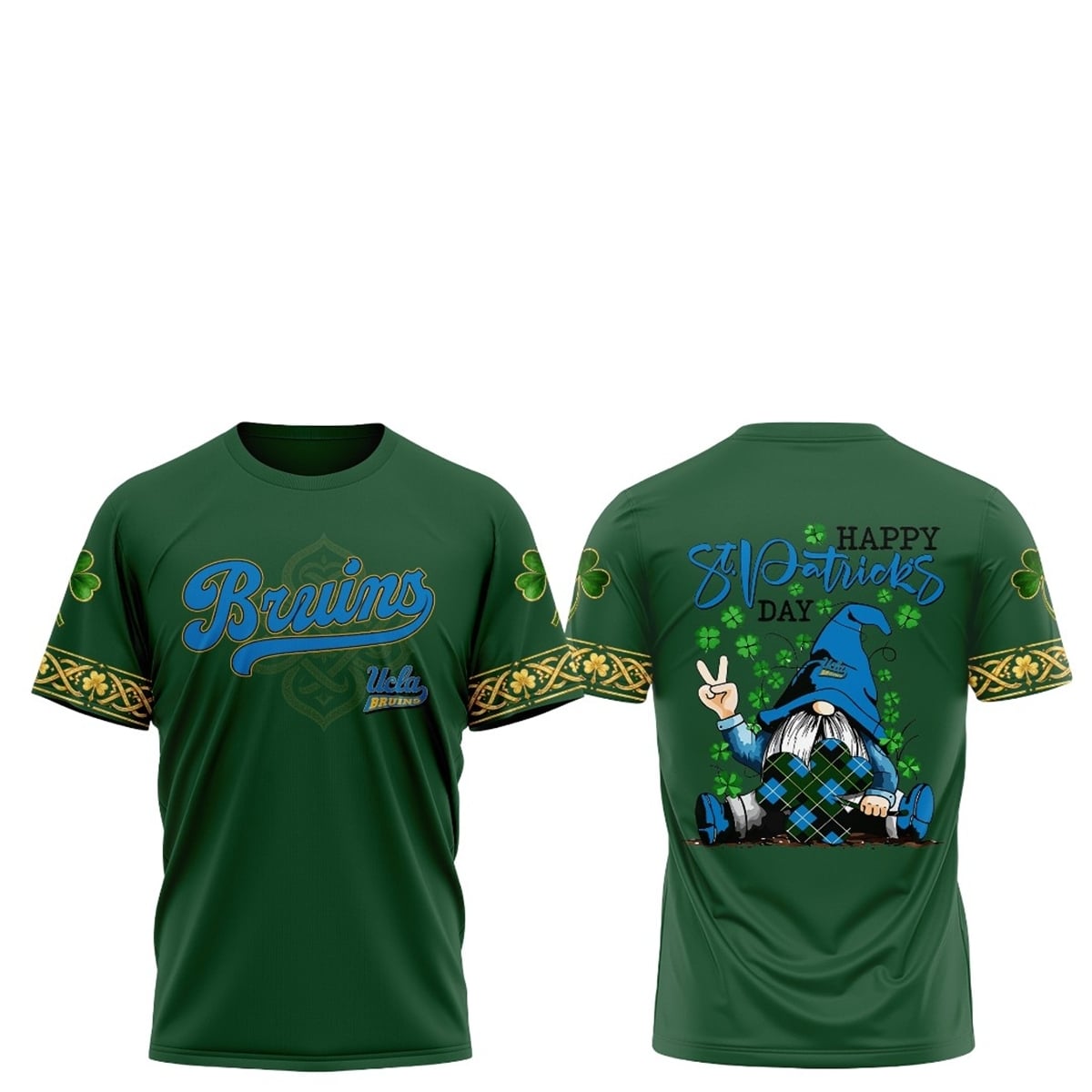 2026 UCLA Bruins Happy St Patricks Day Shirt 1 3 UCLA Bruins Happy St Patricks Day Shirt
