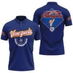 Venezuela 2026 World Baseball Classic Champions Polo Shirt
