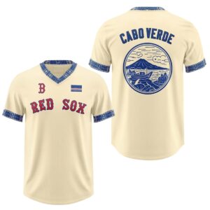 2026 Boston Red Sox Cabo Verde Celebration Jersey Giveaway 1