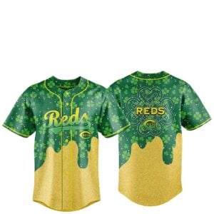 2026 Reds Happy St Patricks Day Jersey 1
