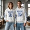 2026 We Love Los Angeles Dodgers Waffle Hoodie