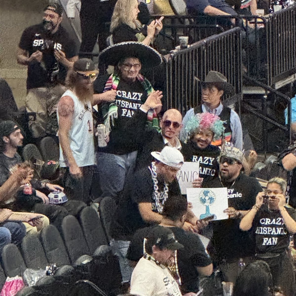 4 Crazy Hispanic Fan Shirt