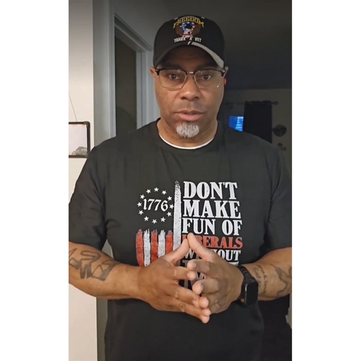 Jamal 1776 Don't Make Fun of Liberty's With Me Shirt