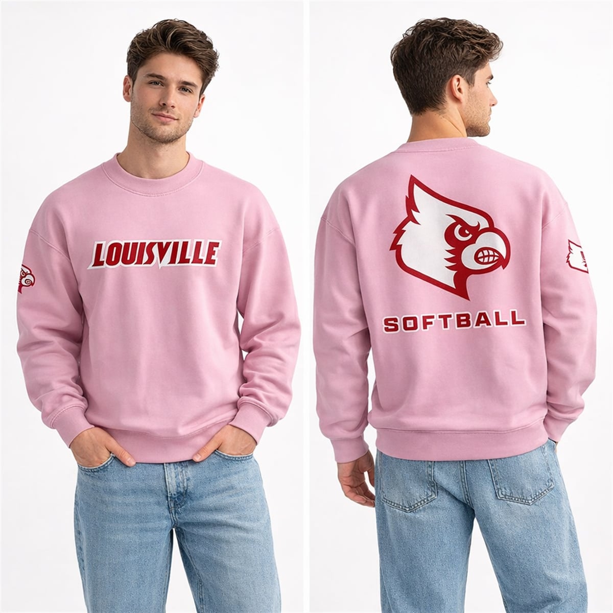 Louisville Cardinals Softball 2026 Flower Power Shirt 4 4 Louisville Cardinals Softball 2026 Flower Power Sweatshirt