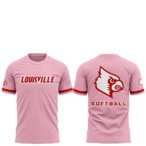 1 Louisville Cardinals Softball 2026 Flower Power Shirt