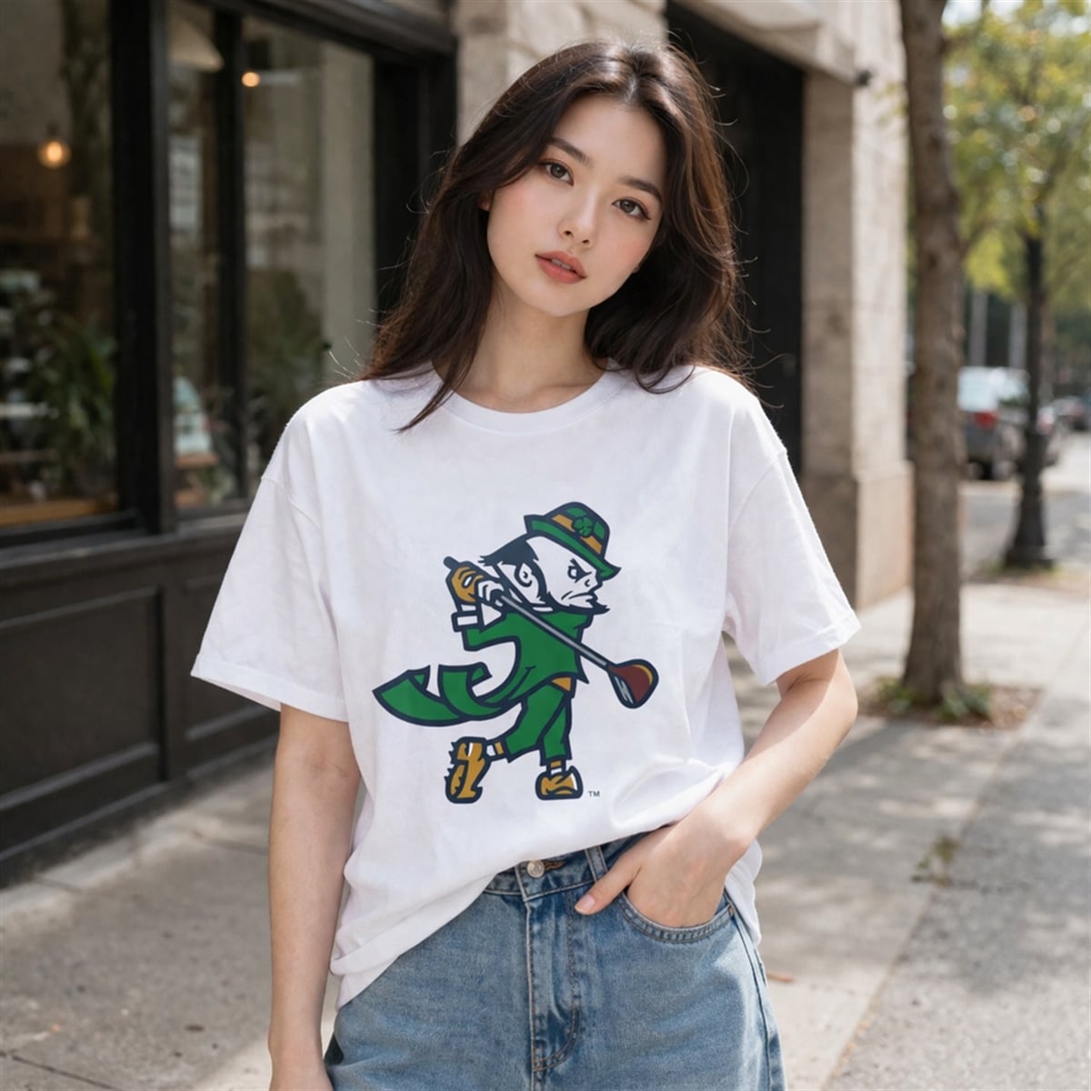 5 2026 Notre Dame Golf Leprechaun Shirt 5 2026 Notre Dame Golf Leprechaun Shirt