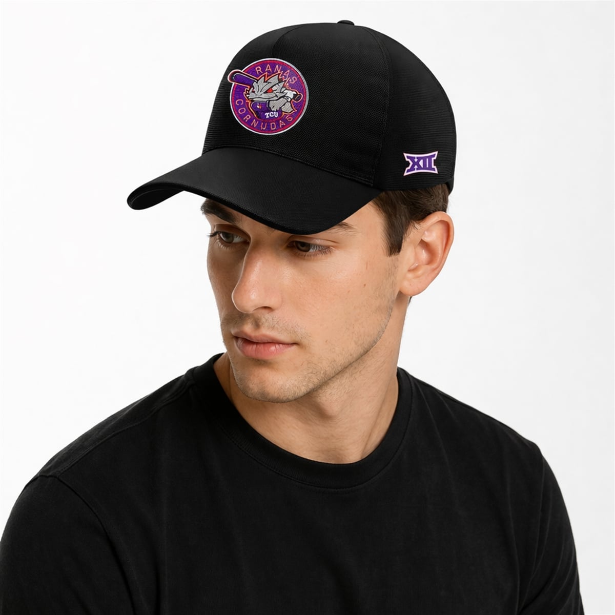 2026 Ranas Cornudas TCU Baseball Jersey 5 5 2026 Ranas Cornudas TCU Baseball Hat