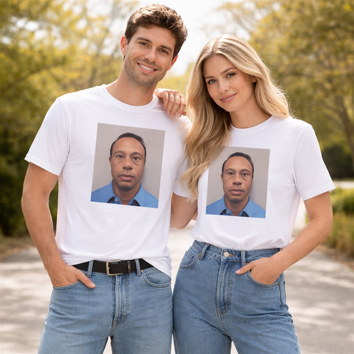 5 2026 Tiger Woods Mugshot Shirt